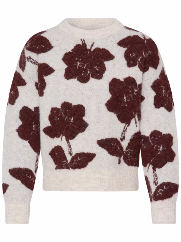 BYMANDA Pullover con fantasia floreale