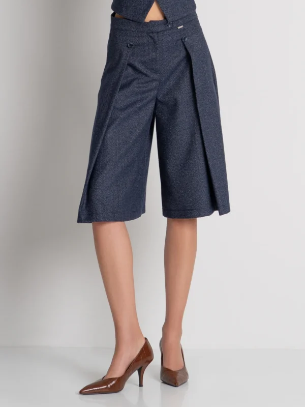 Bermuda regular in tweed